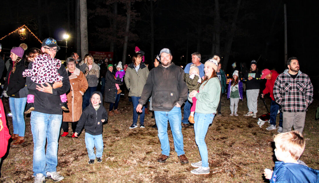 Woolrich Wonderland Hundreds attend firstever tree lighting at